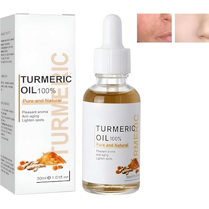 Mash Dark Spot Remover Turmeric Serum Oil for Face Reduces Pigment Essence Correcting Whitening Black Firm Spots Dullness Skin Care Moisturizer 30ml All Types Dr. Mash Unisex - Image 1
